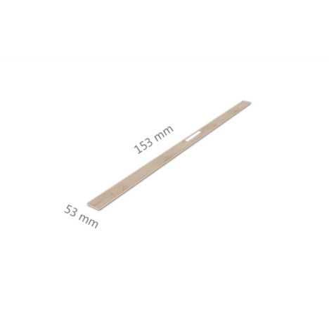 Verlichting onderlat - PVC WPC - Lumber - Box E 153 x 5,3 cm