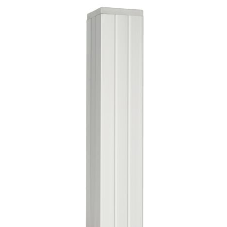 Tuinpaal zelfbouw Modular/Mix & Match blank aluminium 270 cm tbv 180 cm