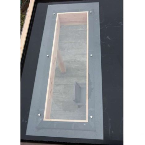 Daglichtmodule gehard glas - 45 x 150 cm