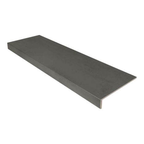 Overzettrede met neus - Laminaat - Betonlook Dark Grey Stone - 100 x 30 cm