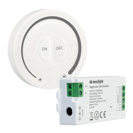 Trapverlichting draadloze touch wanddimmer inclusief controller