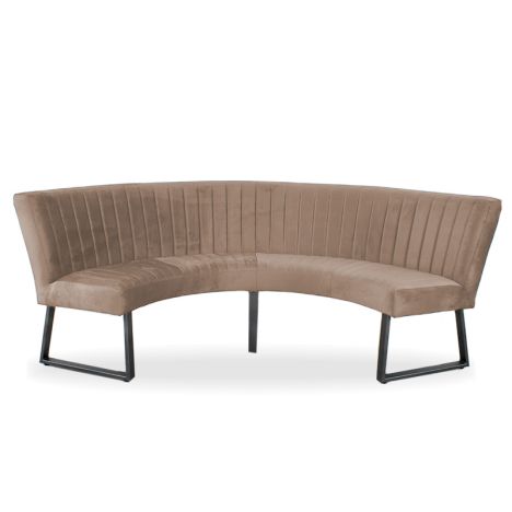 Eetkamerbank - Hengelo - stof Element beige 06 - geschikt voor tafel 130 cm