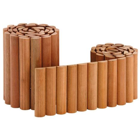 Rolborder hardhout bankirai (180 x 30 cm)