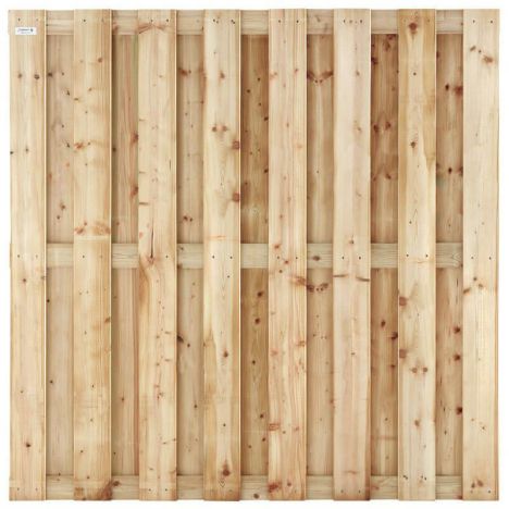 Schutting vuren Timber recht 15L rvs groen geïmpregneerd (180 x 180 cm) schermdikte 4,7 cm