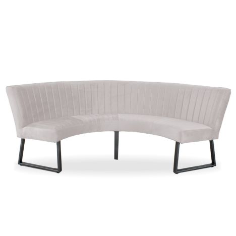 Eetkamerbank - Hengelo - stof Element zand 17 - geschikt voor tafel 130 cm