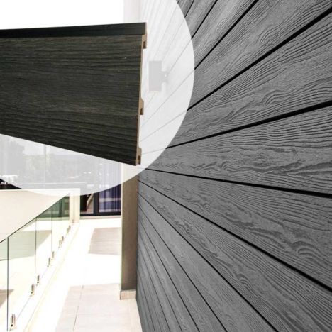 Eva-Last Composiet Gevelbekleding Coal Black