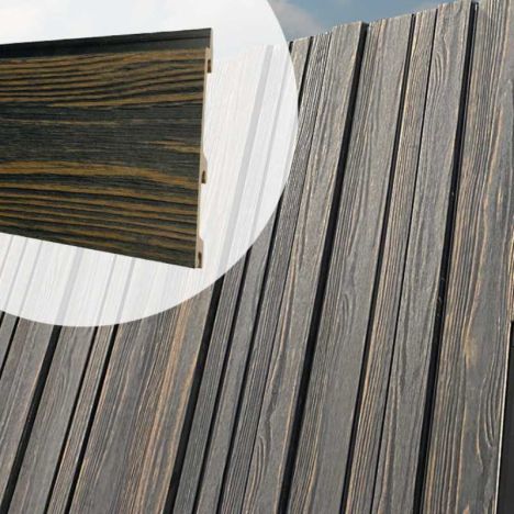 Eva-Last Composiet Gevelbekleding Driftwood Black