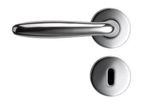 Deurbeslag - Flair Silver tbv dag- en nachtslot