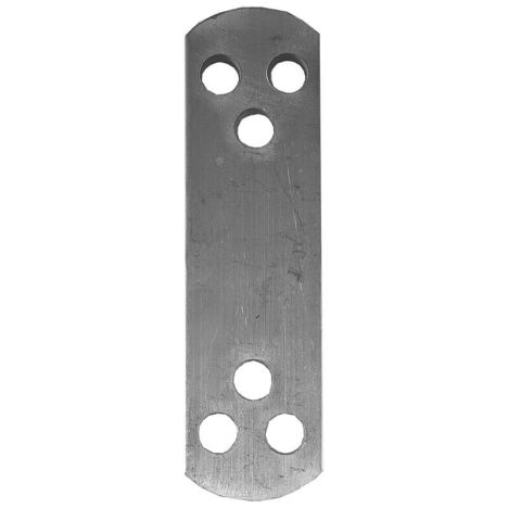 Koppelstuk aluminium - tbv balk aluminium basic 3,5 x 2,3 cm