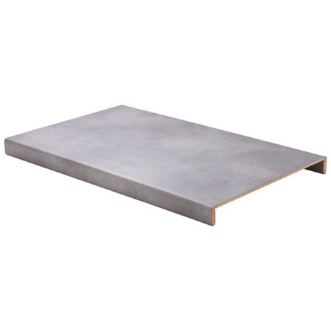 Overzettrede met neus (2 stuks) - PVC toplaag - Kiezel