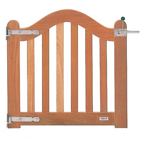 Tuinpoort hardhout bankirai Belvedere incl. beslag (95 x 85 cm)