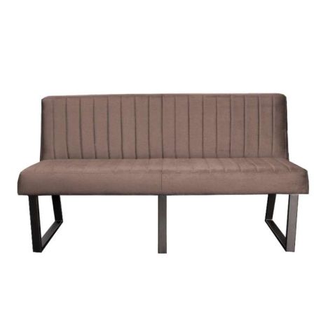 Eetkamerbank - Hengelo - stof Element grijsbruin 05 - 180 cm