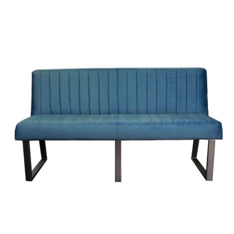 Eetkamerbank - Hengelo - stof Element petrol 14 - 220 cm
