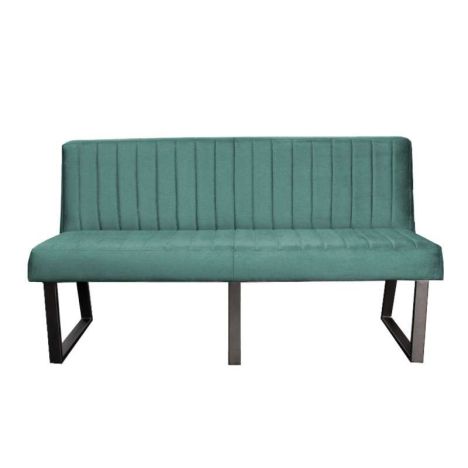 Eetkamerbank - Hengelo - stof Element turquoise 15 - 220 cm