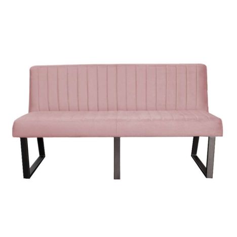 Eetkamerbank - Hengelo - stof Element lichtroze 18 - 240 cm