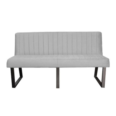 Eetkamerbank - Hengelo - stof Element steengrijs 24 - 160 cm