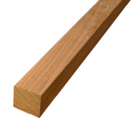 Hoekprofiel hardhout Thermo Ayous 3,5 x 3,5 cm