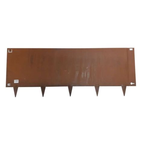 Kantopsluiting - Cortenstaal - 106 x 40 cm