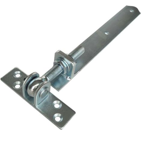 Verstelbare poortbeslag - Galvanisch verzinkt - 30 cm