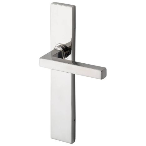 Deurbeslag - Luxes Silver tbv loopslot
