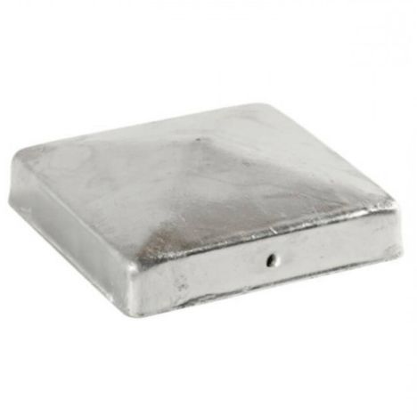 Paalkap verzinkt (binnenmaat 7,1 x 7,1 cm)