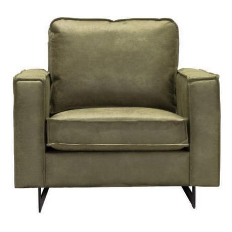 Fauteuil - Riverdance - leer Dalton groen 14