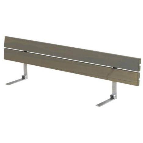 Planken rugleuning vuren geimpregneerd - tbv Plankesaet grijsbruin 166 cm