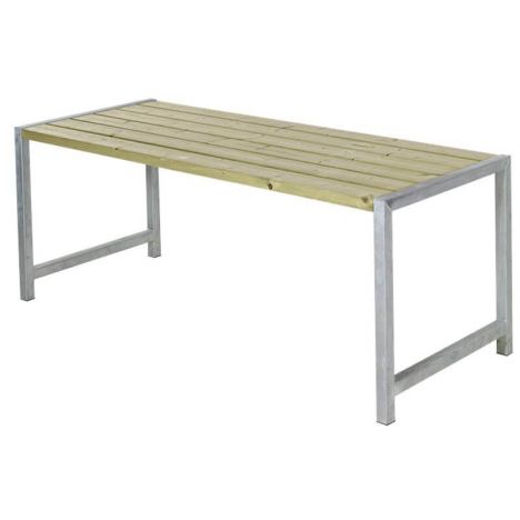Planken tafel vuren geimpregneerd - Plankesaet 77 x 186 x 72 cm
