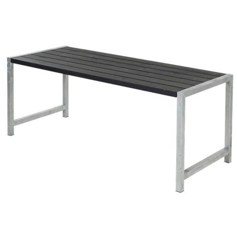Tuintafel Plankesaet - Hout & Staal - 186 x 77 x 73 cm