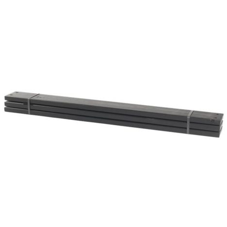 Planken vuren geimpregneerd - Pipe 120 cm 3 stuks zwart