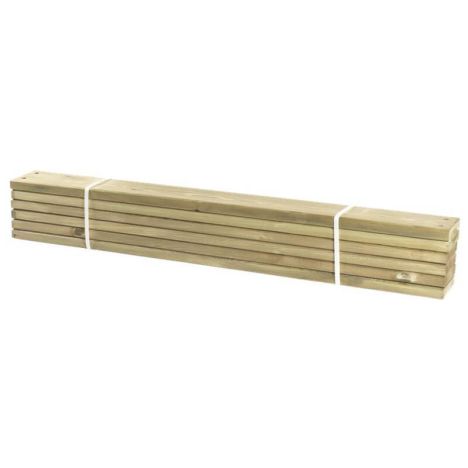 Planken vuren geimpregneerd - Pipe 120 cm 6 stuks