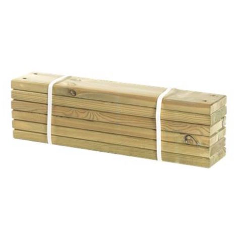 Planken vuren geimpregneerd - Pipe 60 cm 6 stuks