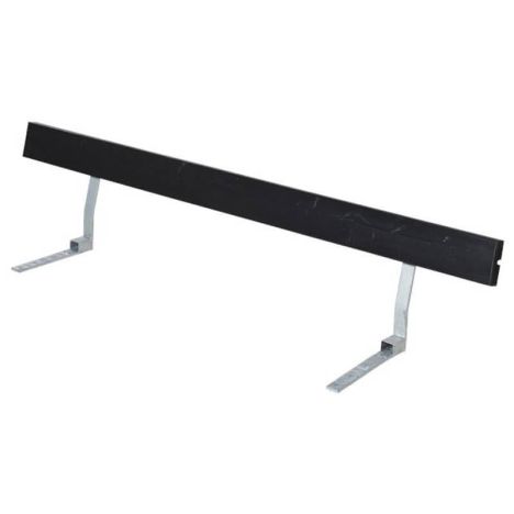 Rugleuning vuren geimpregneerd - zwart 177 cm
