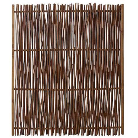 Tuinscherm gevlochten wilgen - Pil Luksus (120 x 140 cm)