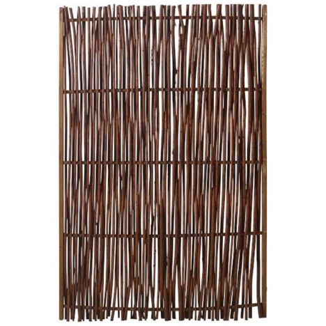 Tuinscherm gevlochten wilgen - Pil Luksus (120 x 180 cm)