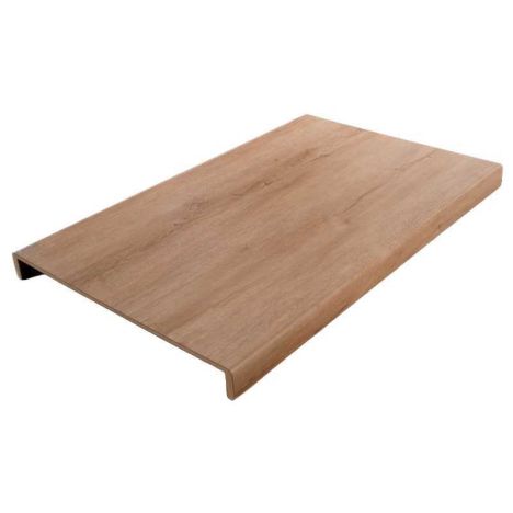 Overzettrede met neus (2 stuks) - PVC toplaag - Eik beige