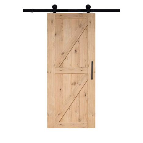Schuifdeur - Cabana Roble - Dos rechts - Onbehandeld eiken toplaag
