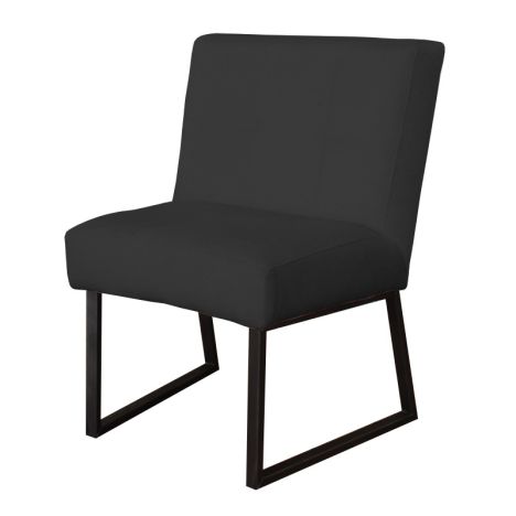 Eetkamerstoel - Rotterdam - geschikt voor ronde tafel - stof Element donkergrijs 22