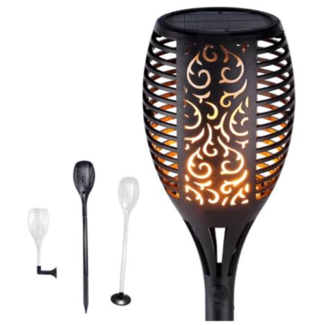 Fakkel solar - Flame - Warm wit