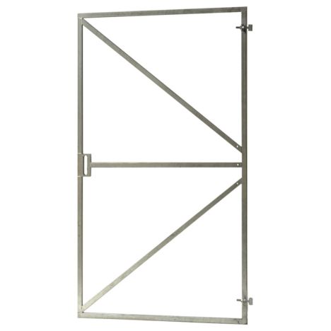 Stalen poortframe - 180 x 100 cm - met slotkast