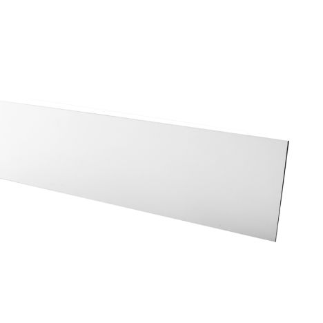 Stootbord - SPC - Wit RAL9010 - 130 x 20 cm