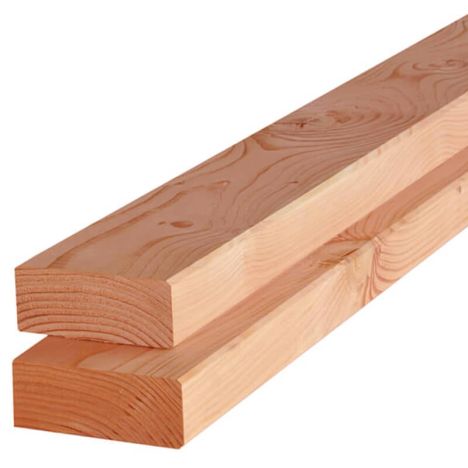 Balk douglas 4,5 x 9,5 cm (5,00 mtr) geschaafd