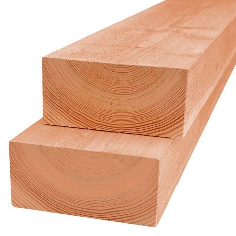 Balk Douglas 7 x 25 cm (6,00 meter) fijnbezaagd