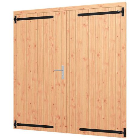 Dubbele deur met kozijn - 1760 x 1950 mm