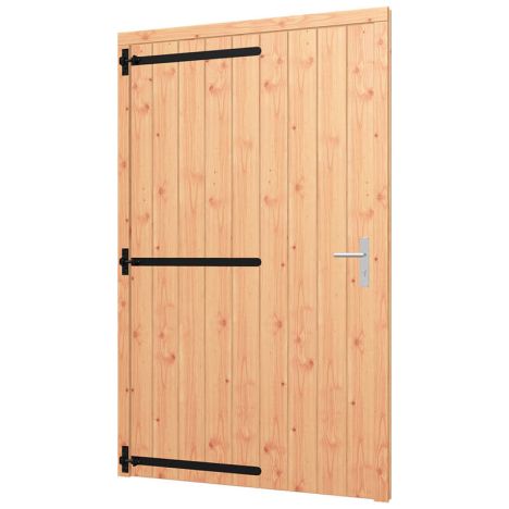 Enkele deur met kozijn - links/rechtsdraaiend - 1200 x 2100 mm