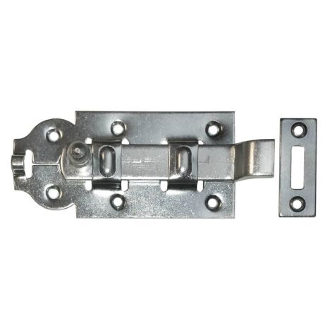 Rolschuif met bocht 120 x 55 x 2 mm verzinkt