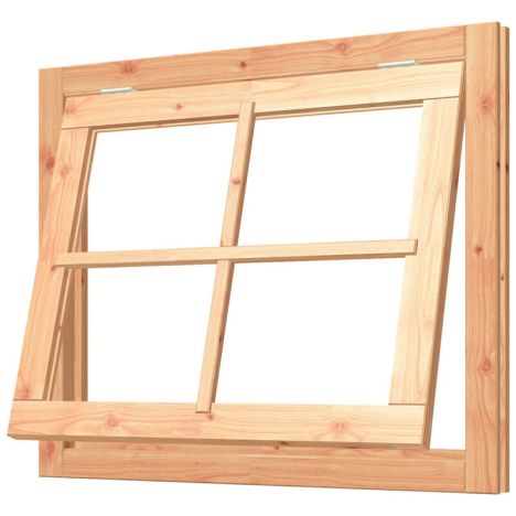 Raamkozijn met uitzetraam - 905 x 754 mm