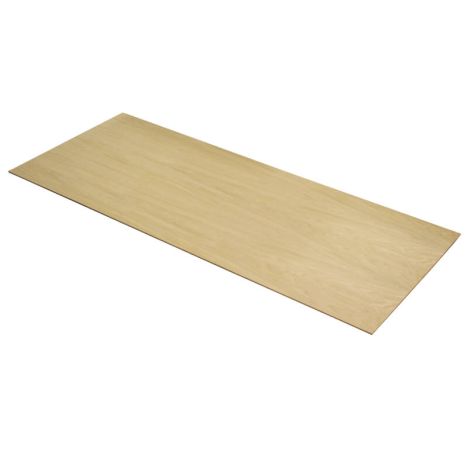 Open trap bekleding - Eiken Fineer 4 mm triplex - 60 x 140 cm