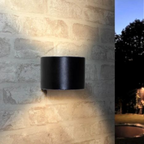 Wandlamp Solar - Emme rond - Warm wit