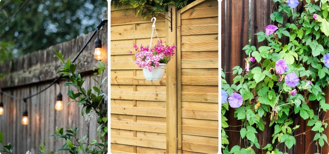 Schutting decoratie